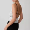 Lilou Pleated Sleeveless Top – Polka Dot