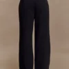 Lindie Straight Leg Suiting Pants – Black Lindie Straight Leg Suiting Pants – Black