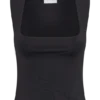 Linley Recycled Nylon Long Line Top – Black Linley Recycled Nylon Long Line Top – Black