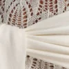 Liora Crochet Shorts With Knit Overlay – Ivory Liora Crochet Shorts With Knit Overlay – Ivory