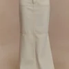 Loretta Denim Maxi Skirt – Ecru Loretta Denim Maxi Skirt – Ecru