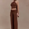 Lydia Slinky Straight Leg Pants – Chocolate Lydia Slinky Straight Leg Pants – Chocolate