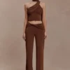 Lydia Slinky Straight Leg Pants – Chocolate Lydia Slinky Straight Leg Pants – Chocolate