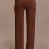 Lydia Slinky Straight Leg Pants – Chocolate Lydia Slinky Straight Leg Pants – Chocolate