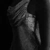 Lyle One Shoulder Glow Mesh Mini Dress – Silver Lyle One Shoulder Glow Mesh Mini Dress – Silver