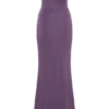 Madison Strapless Slinky Maxi Dress – Purple Madison Strapless Slinky Maxi Dress – Purple