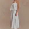 Mae A-Line Midi Skirt – White Mae A-Line Midi Skirt – White