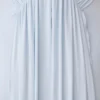 Maely Gathered Slinky Maxi Dress – Pale Blue Maely Gathered Slinky Maxi Dress – Pale Blue