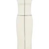 Malone Bandage Knit Midi Dress – Ivory