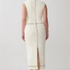 Malone Bandage Knit Midi Dress – Ivory