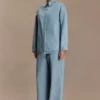 Lioda Oversized Denim Shirt – 80’S Blue Lioda Oversized Denim Shirt – 80’S Blue