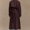 Marc Faux Suede Coat – Cocoa Chocolate