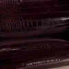 Maria Faux Leather Crocodile Shoulder Bag – Chocolate Maria Faux Leather Crocodile Shoulder Bag – Chocolate