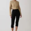 Marielle Button Up Cropped Jacket – Taupe Marielle Button Up Cropped Jacket – Taupe