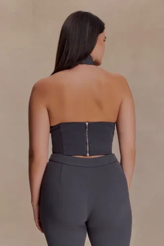 Marion Cross Over Top – Charcoal Shadow