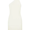 Mariposa Slinky Halter Mini Dress – Ivory Mariposa Slinky Halter Mini Dress – Ivory