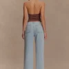 Mariposa Slinky Halter Top – Chocolate Mariposa Slinky Halter Top – Chocolate
