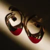 Marna Large Hoop Earrings With Stones – Gold Marna Large Hoop Earrings With Stones – Gold