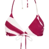 Marquise Bikini Top – Dragonfruit Deco Fleur Print Marquise Bikini Top – Dragonfruit Deco Fleur Print