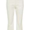 Mary Denim Capris – White Mary Denim Capris – White