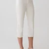 Mary Denim Capris – White Mary Denim Capris – White