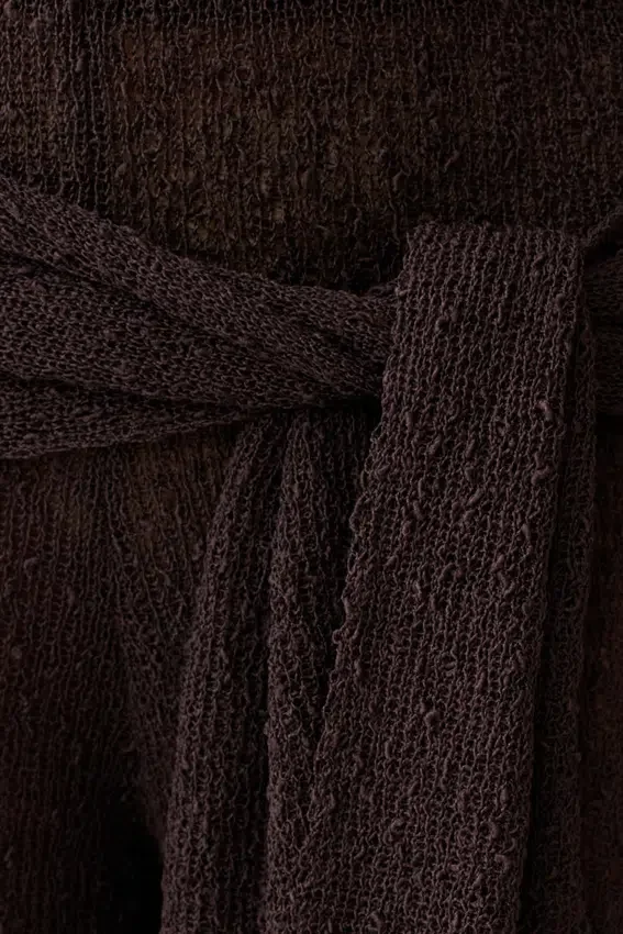 Mattais Boucle Knit Pants – Dark Chocolate Mattais Boucle Knit Pants – Dark Chocolate