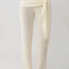 Mattais Boucle Knit Pants – Ivory Mattais Boucle Knit Pants – Ivory