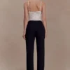 Maude Crepe Straight Leg Pants – Black Maude Crepe Straight Leg Pants – Black