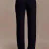 Maude Crepe Straight Leg Pants – Black Maude Crepe Straight Leg Pants – Black