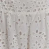 Maureen Broderie Strapless Maxi Dress – White Maureen Broderie Strapless Maxi Dress – White