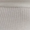 Mazie Asymetrical Cashmere Blend Long Sleeve Knit Top – Ivory