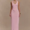 Alma High Waist Maxi Skirt – Candy Pink Alma High Waist Maxi Skirt – Candy Pink