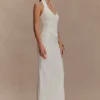 Alma High Waist Maxi Skirt – White Alma High Waist Maxi Skirt – White