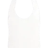 Meadow Corset Halter Top – White Meadow Corset Halter Top – White