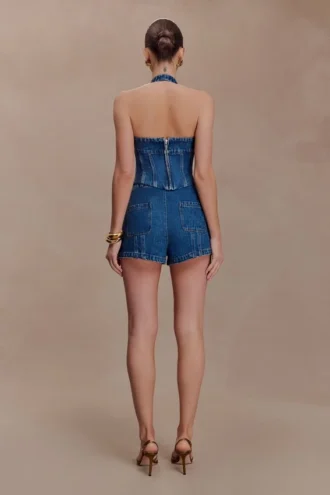 Meadow Denim Shorts – Dark Blue Meadow Denim Shorts – Dark Blue