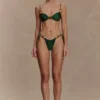 Memphis Beaded Bikini Bottom – Green Memphis Beaded Bikini Bottom – Green