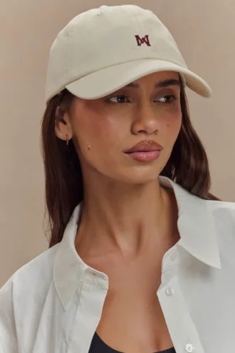 MESHKI Ball Cap – Cream
