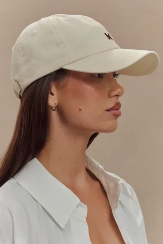 MESHKI Ball Cap – Cream