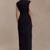 Michelle Cut Out Maxi Dress – Black