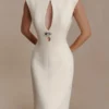 Michelle Cut Out Maxi Dress – Buttercream