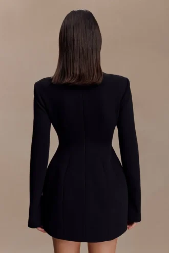 Michelle Cut Out Mini Dress – Black