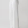 Miley Crochet Waistband Straight Leg Pant – Ivory Miley Crochet Waistband Straight Leg Pant – Ivory