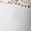 Miley Crochet Waistband Straight Leg Pant – Ivory Miley Crochet Waistband Straight Leg Pant – Ivory