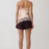 Miriam Satin & Lace Camisole – Peach Miriam Satin & Lace Camisole – Peach