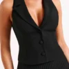 Mura Suiting Vest – Black Mura Suiting Vest – Black