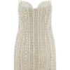 Naveena Embellished Mini Dress – Silver Naveena Embellished Mini Dress – Silver
