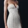 Naveena Embellished Mini Dress – Silver Naveena Embellished Mini Dress – Silver