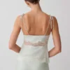 Nina Satin And Lace Camisole – Sage