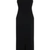 Norah Sleeveless Crepe Midi Dress – Black Norah Sleeveless Crepe Midi Dress – Black