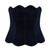 Oakley Strapless Scallop Denim Top – Indigo Blue Oakley Strapless Scallop Denim Top – Indigo Blue